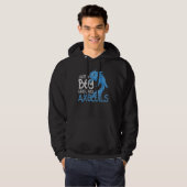 Just A Boy Who Loves Axolotls Mexican Salamander A Hoodie (Voorkant volledig)