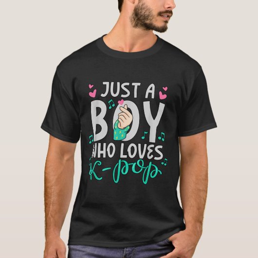 Just A Boy Who Loves K-p Fandom Celebration  T-shirt (Voorkant)