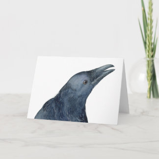 Just a Friendly Caw Folded Greeting Card Kaart