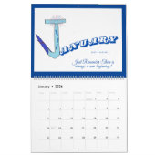 Just A Gezegde 2025 Desk Calendar - Verenigde Stat Kalender (Jan 2026)