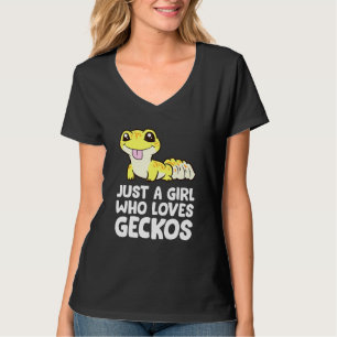 Just A Girl Who Loves Leopard Geckos T-shirt