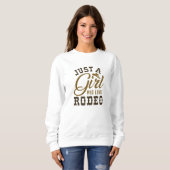 Just A Girl Who Loves Rodeo Trui (Voorkant volledig)