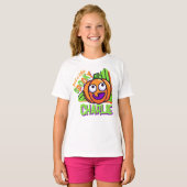 Just a Little Spooky Pumpkin - white custom tshirt (Devant entier)
