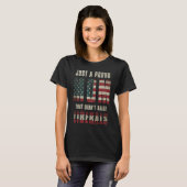 Just A Proud Mom That Didn't Raise Liberals USA Fl T-shirt (Voorkant volledig)