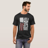 Just A Regular Mom Trying Not To Raise Liberals 2 T-shirt (Voorkant volledig)
