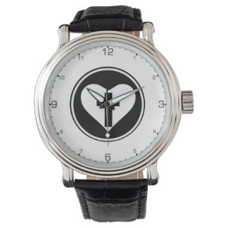 Just and Sinner Heart Logo Watch Horloge