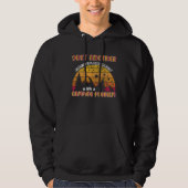 Just Another Coffee Drinker With a Camping Problem Hoodie (Voorkant)