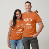 Just Another Coffee Drinker With A Camping Problem T-shirt (Unisex)
