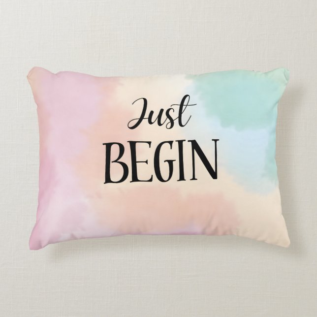 Just Begin Accent Kussen (Voorkant)