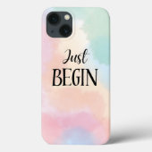 Just Begin Case-Mate iPhone Case (Achterkant)