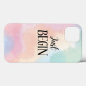 Just Begin Case-Mate iPhone Case (Achterkant (horizontaal))
