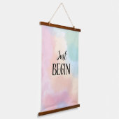 Just Begin Hangend Wandkleed (Gebogen)