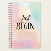 Just Begin Planner (Voorkant)