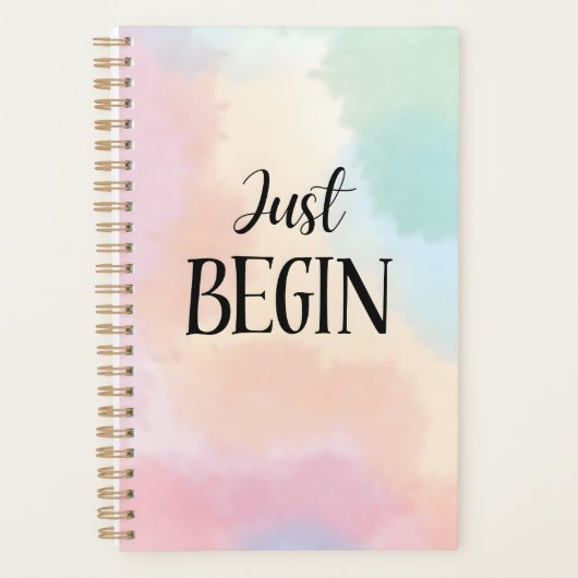 Just Begin Planner (Voorkant)