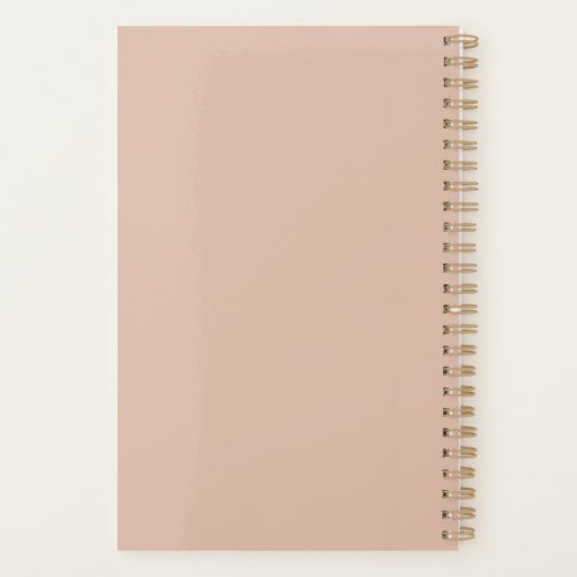 Just Begin Planner (Achterkant)