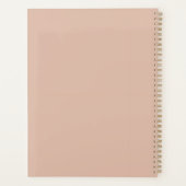 Just Begin Planner (Achterkant)