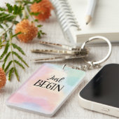 Just Begin Sleutelhanger (Voorkant Rechts)