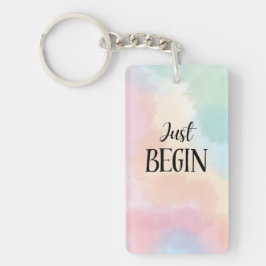 Just Begin Sleutelhanger