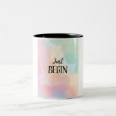 Just Begin Tweekleurige Koffiemok (Center)
