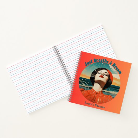 Just Breathe & Dream Retro Journal (Intérieur)