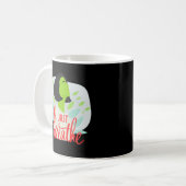 Just Breathe Mindfulness Quote Mug for Daily Calm (Devant gauche)