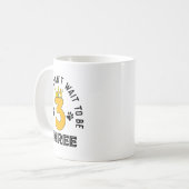 Just Can't Wait To Be Three Kids 3 Year Old Lion B Koffiemok (Voorkant links)