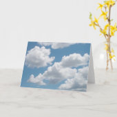 Just Clouds #22 Kaart (Gele Bloem)