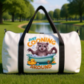 Just Cooning, Playful Raccoon Bath time Adventure Plunjezak