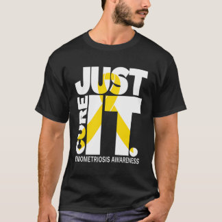 Just Cure Endometriose Shirten Ribbon Hoodie T-shirt
