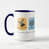 'Just Dance' 15oz Café Mug (Gauche)