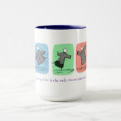 'Just Dance' 15oz Café Mug (Centre)