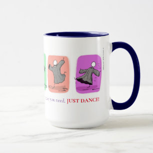 'Just Dance' 15oz Koffie Mok