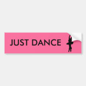JUST DANCE BUMPERSTICKER (Voorkant)