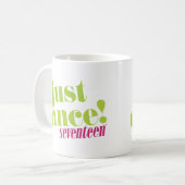 Just Dance - Green Koffiemok (Voorkant links)