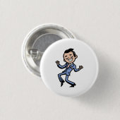 Just Dance Ronde Button 3,2 Cm (Voorkant /achterkant)