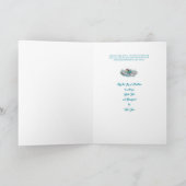 'Just For The Birds' Kaart voor kerst (Binnen)