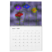 "Just Give Me Color" (Deux pages) Calendrier 2026 (Mar 2027)