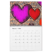 "Just Give Me Color" (Deux pages) Calendrier 2026 (Feb 2026)