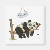 Just Hangin' Magnet par Adiela Akoo (Devant)