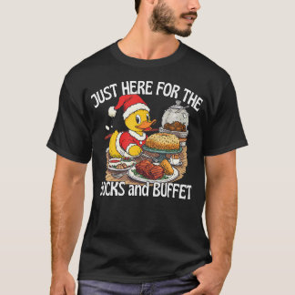 Just Here For The Ducks And Buffet Cruise Ship T-shirt