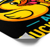 Just Here For The Ice Cream &amp; Duck Hunting Fun Poster (Hoek)