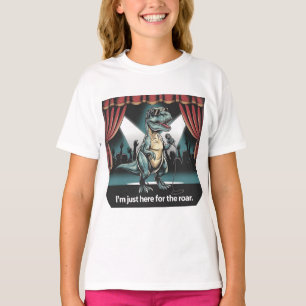 Just Here For The Roar beroemd gemaakt door Retro  T-shirt