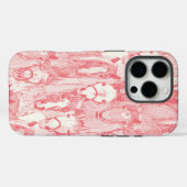 just horses rose pink half pearl Case-Mate iPhone case (Achterkant (horizontaal))