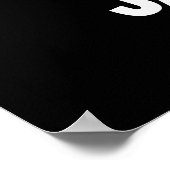 Just Jammin Funny Rocker Jam Pun Dark BG Poster (Hoek)