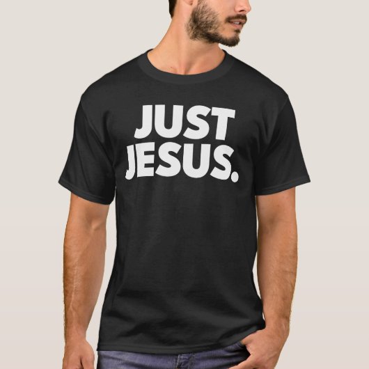 Just Jesus Art T-shirt (Voorkant)