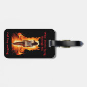 Just Keep Walking  Bagagelabel (Achterkant horizontaal)