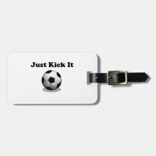 Just Kick It Bagage Labels