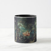 Just Let Go! Fragonard Mug - Custom Name (Centre)