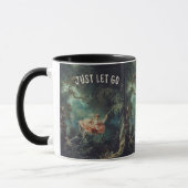 Just Let Go! Fragonard Mug - Custom Name (Gauche)