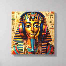 JUST LIKE PHARAOH TUT 2 CANVAS AFDRUK